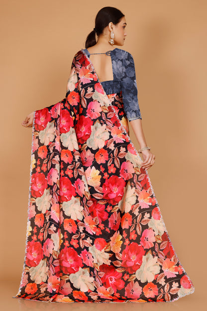 Aviya Floral Saree