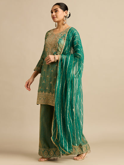 Ronisha Silk Palazzo Suit