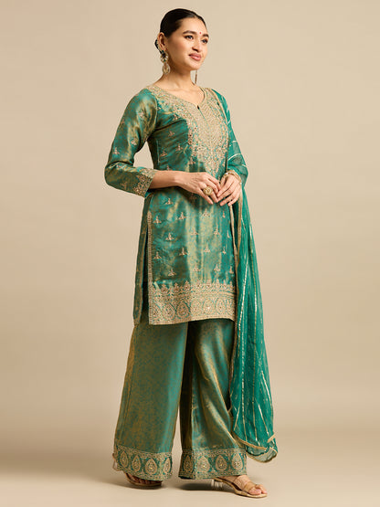 Ronisha Silk Palazzo Suit