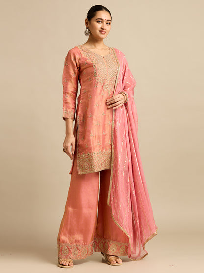 Ronisha Silk Palazzo Suit