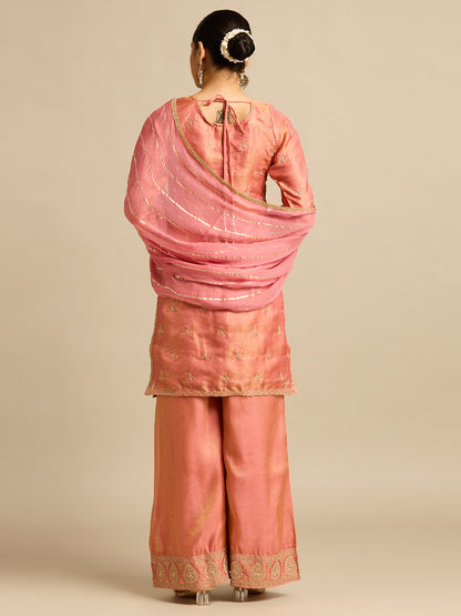 Ronisha Silk Palazzo Suit
