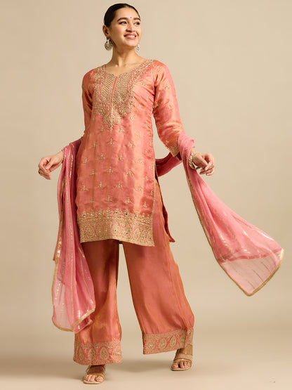 Ronisha Silk Palazzo Suit
