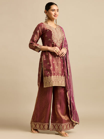 Ronisha Silk Palazzo Suit