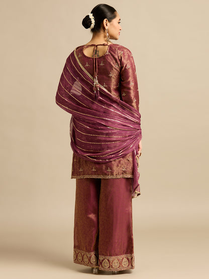 Ronisha Silk Palazzo Suit