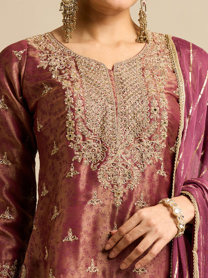 Ronisha Silk Palazzo Suit