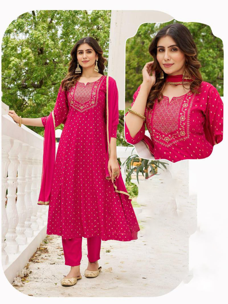 Mira Flair Suit - Roop Darshan