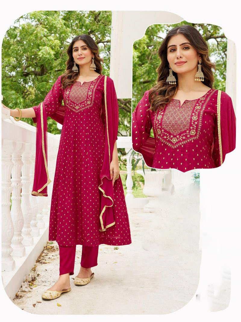 Mira Flair Suit - Roop Darshan