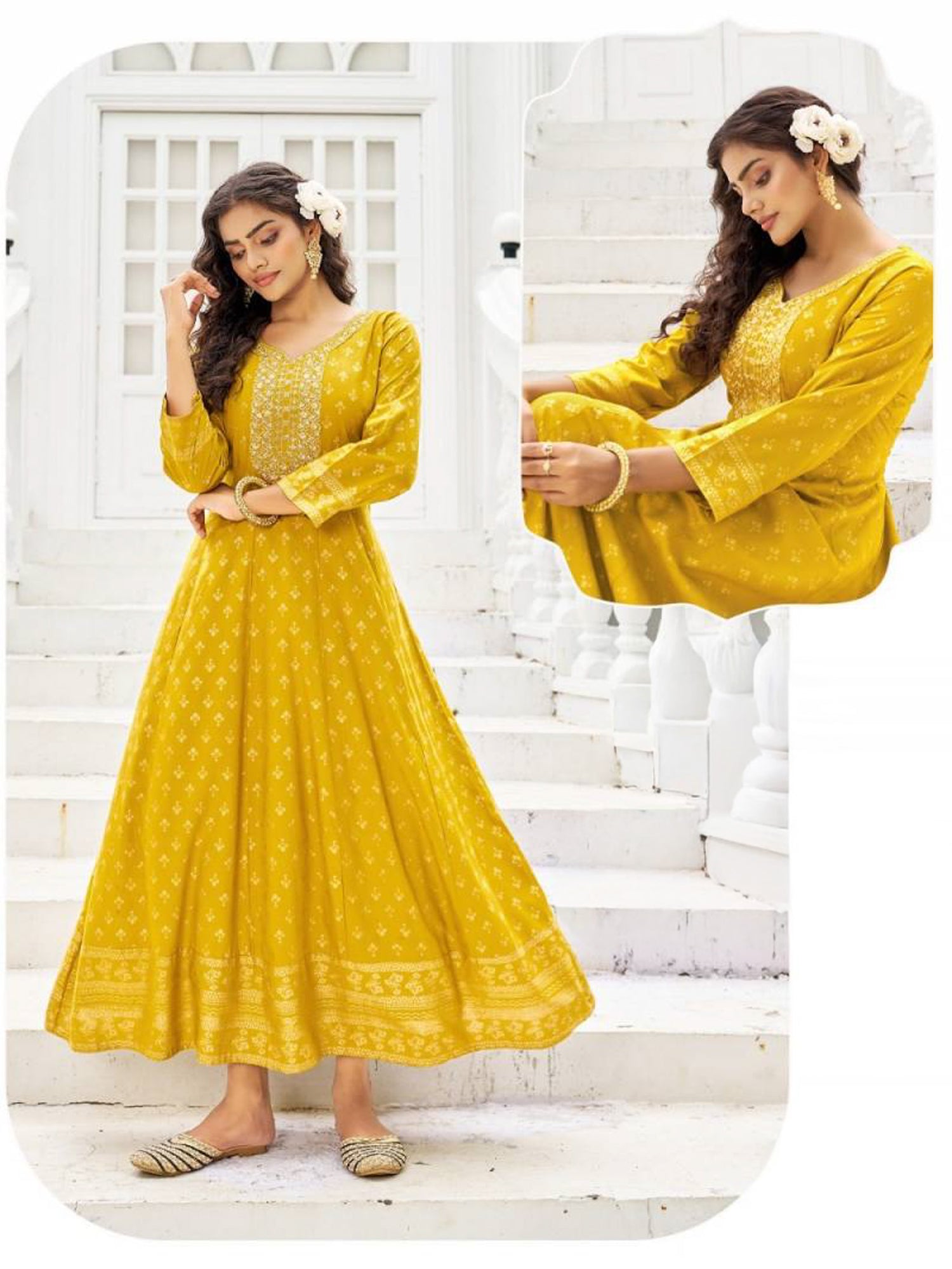 Hina Flair Kurti - Roop Darshan