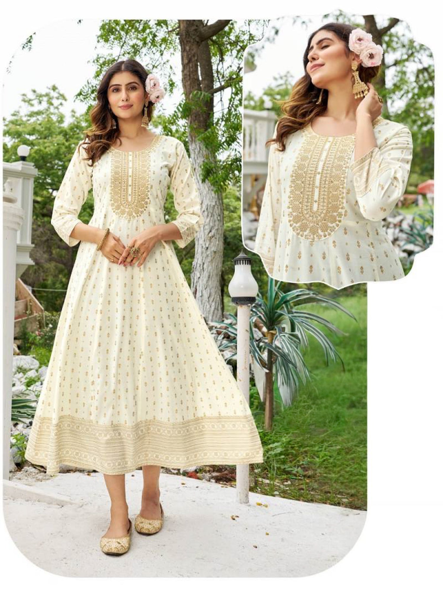 Hina Flair Kurti - Roop Darshan