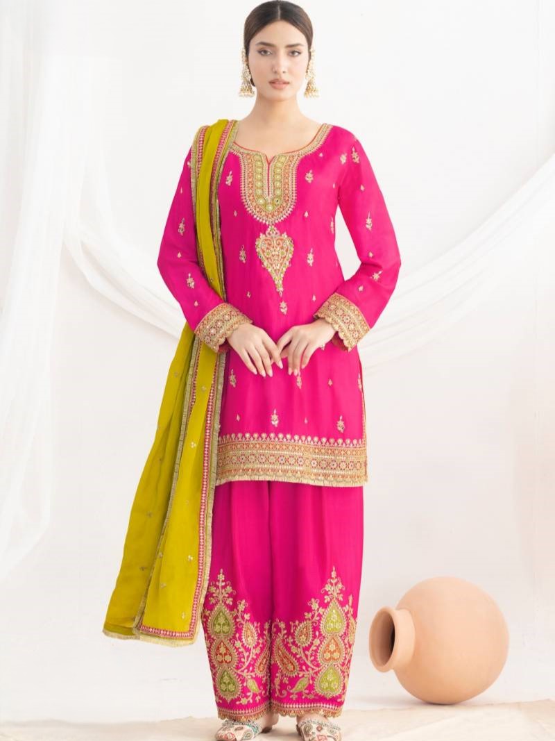 Suzata Farshi Suit - Roop Darshan