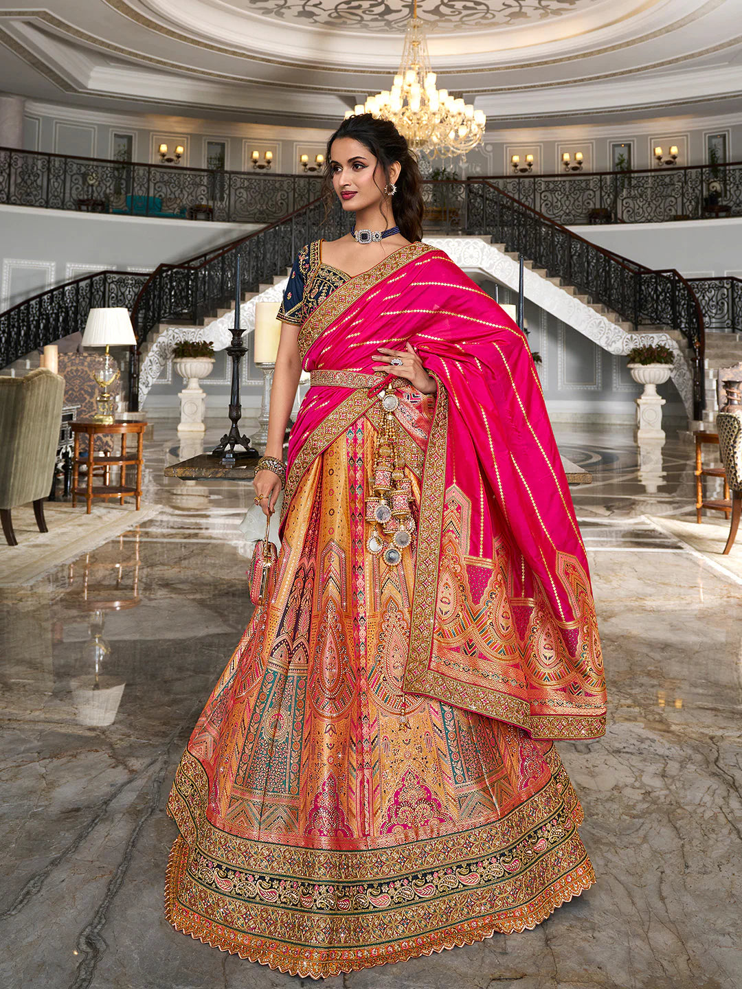 Gauri Unstitched Lahenga