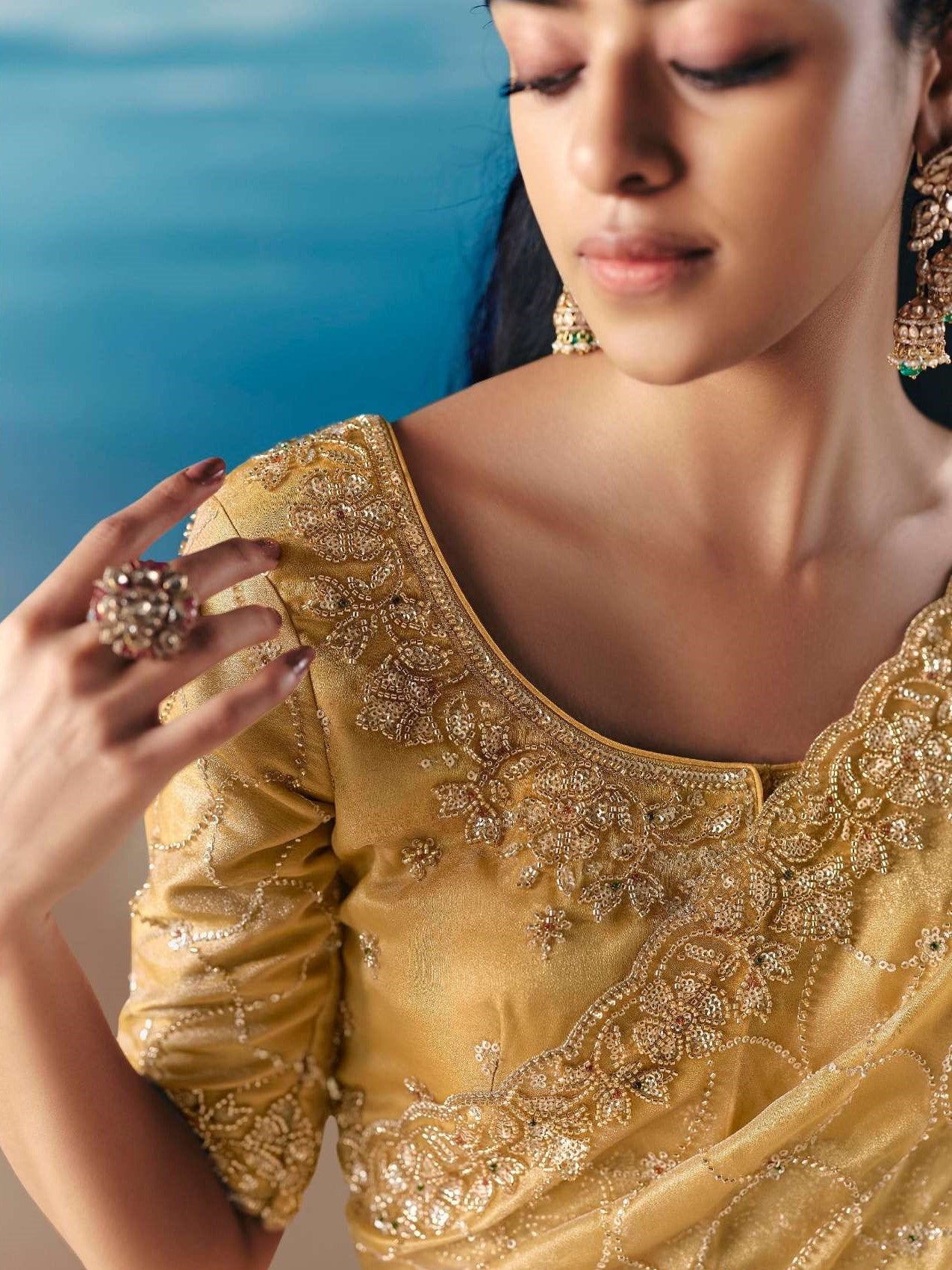 Mayra Choli Saree - Roop Darshan