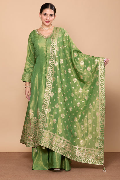 Falguni Flair Palazzo Suit - Roop Darshan