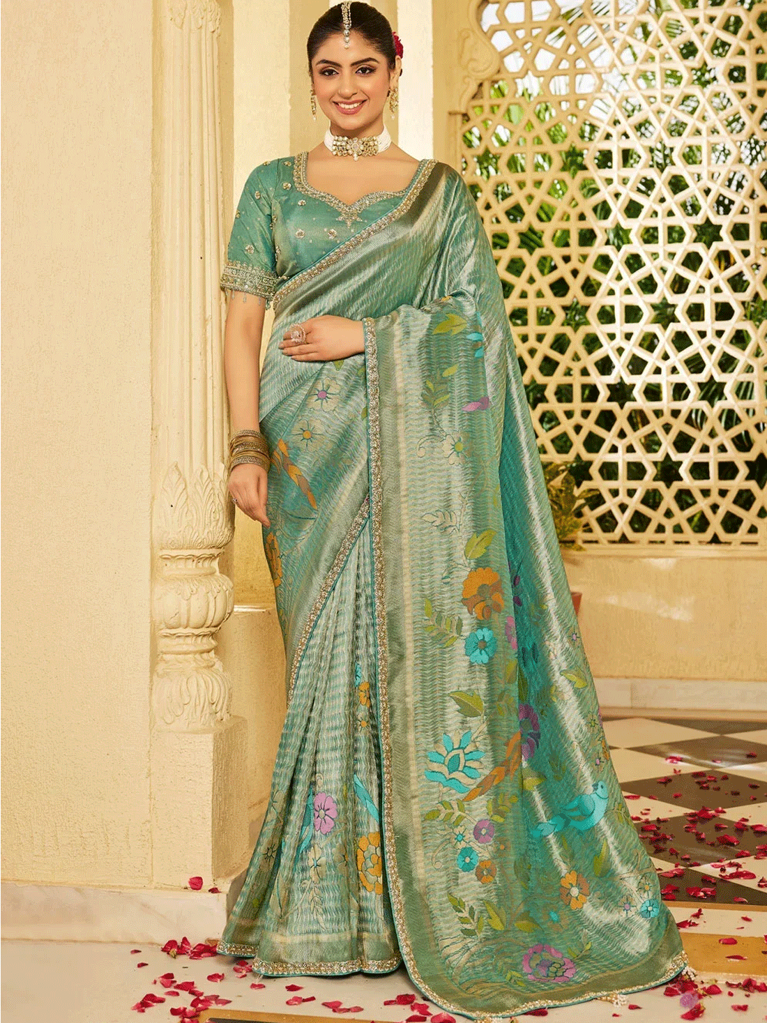 Radhika Silk Choli Saree