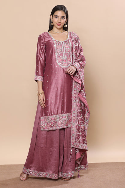 Deepali Palazzo Suit - Roop Darshan