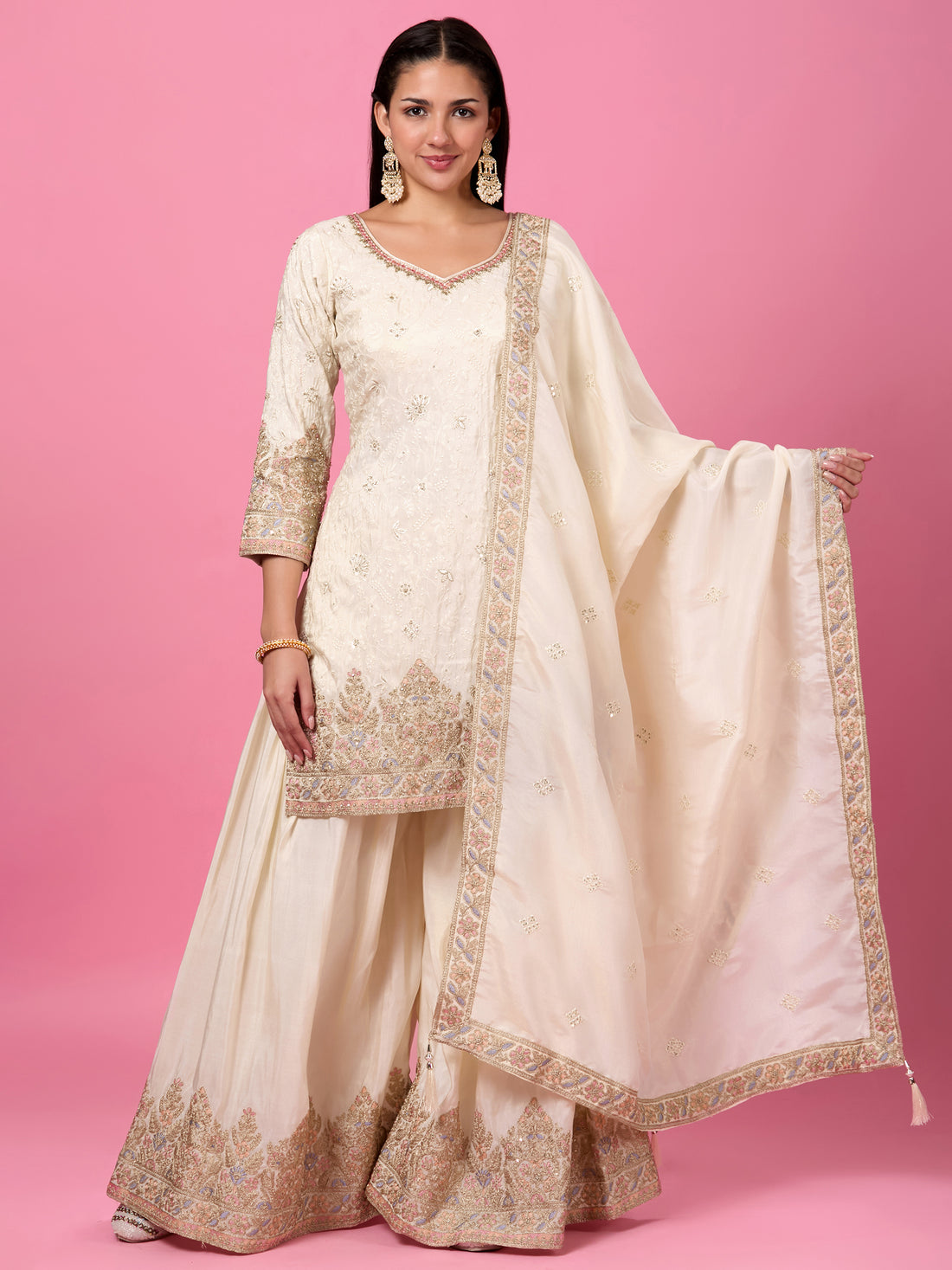 Aarohi Palazzo Suit - Roop Darshan