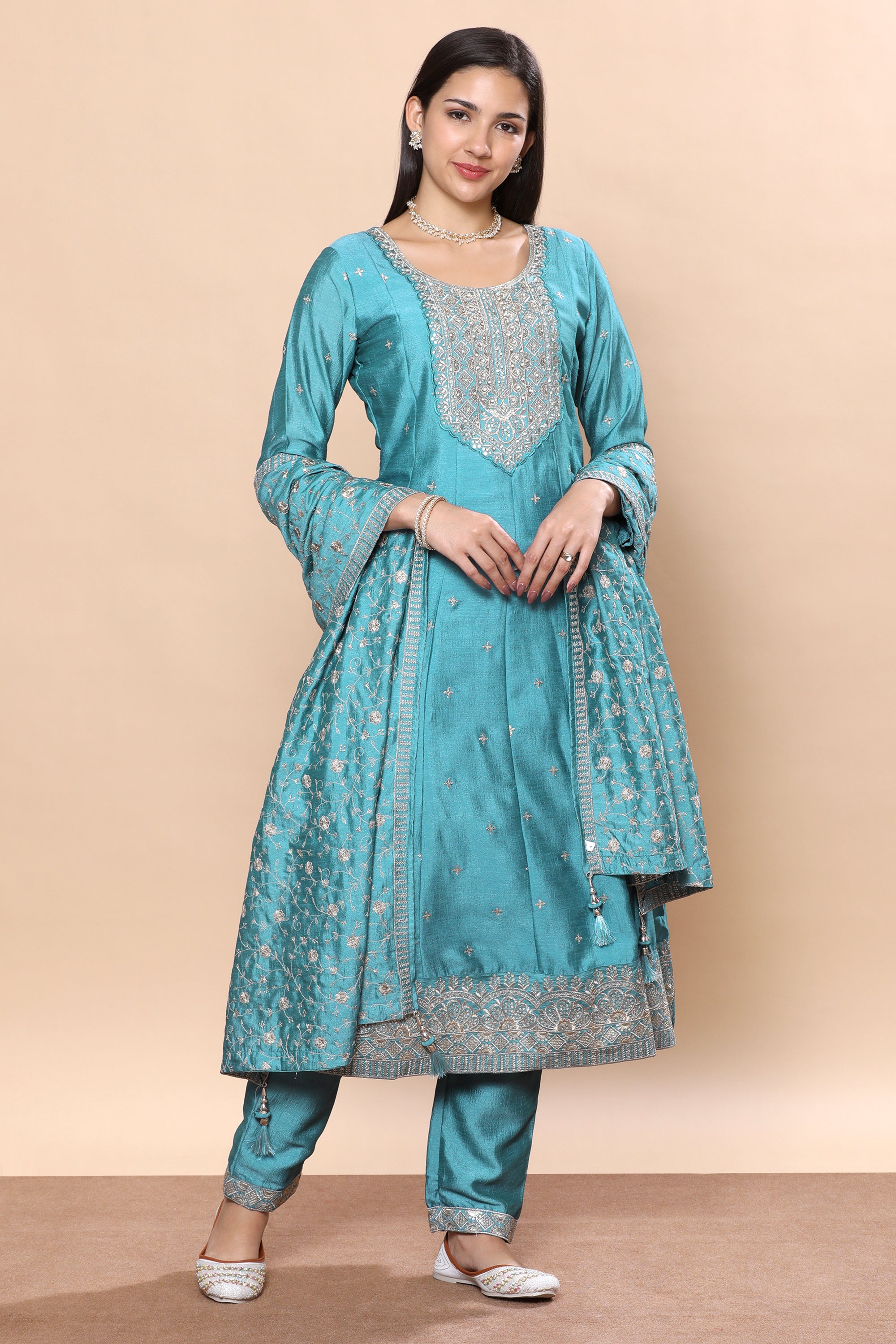 Priyali Flair Kamiz &amp; Pant - Roop Darshan
