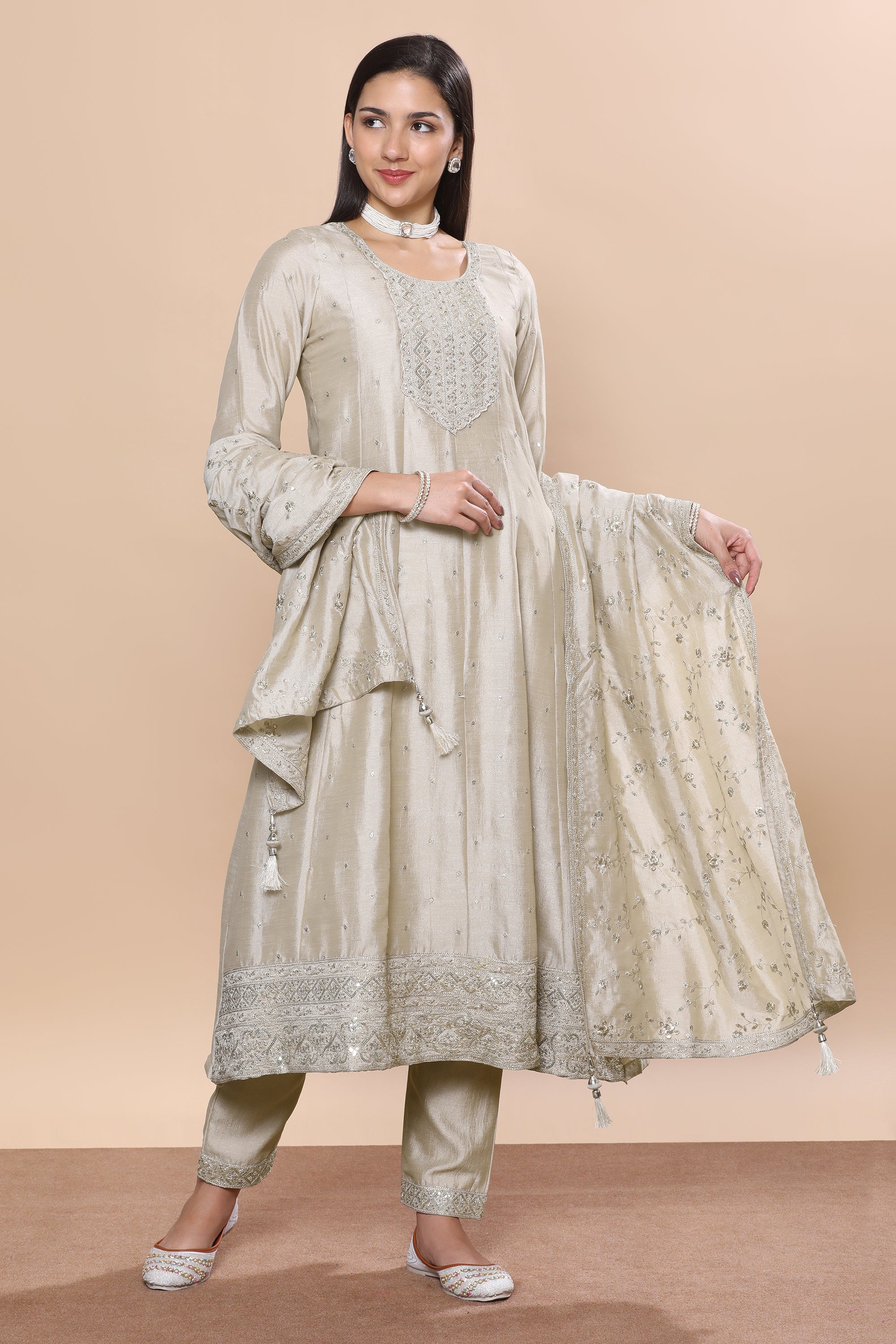 Naima Flair Kamiz &amp; Pant - Roop Darshan