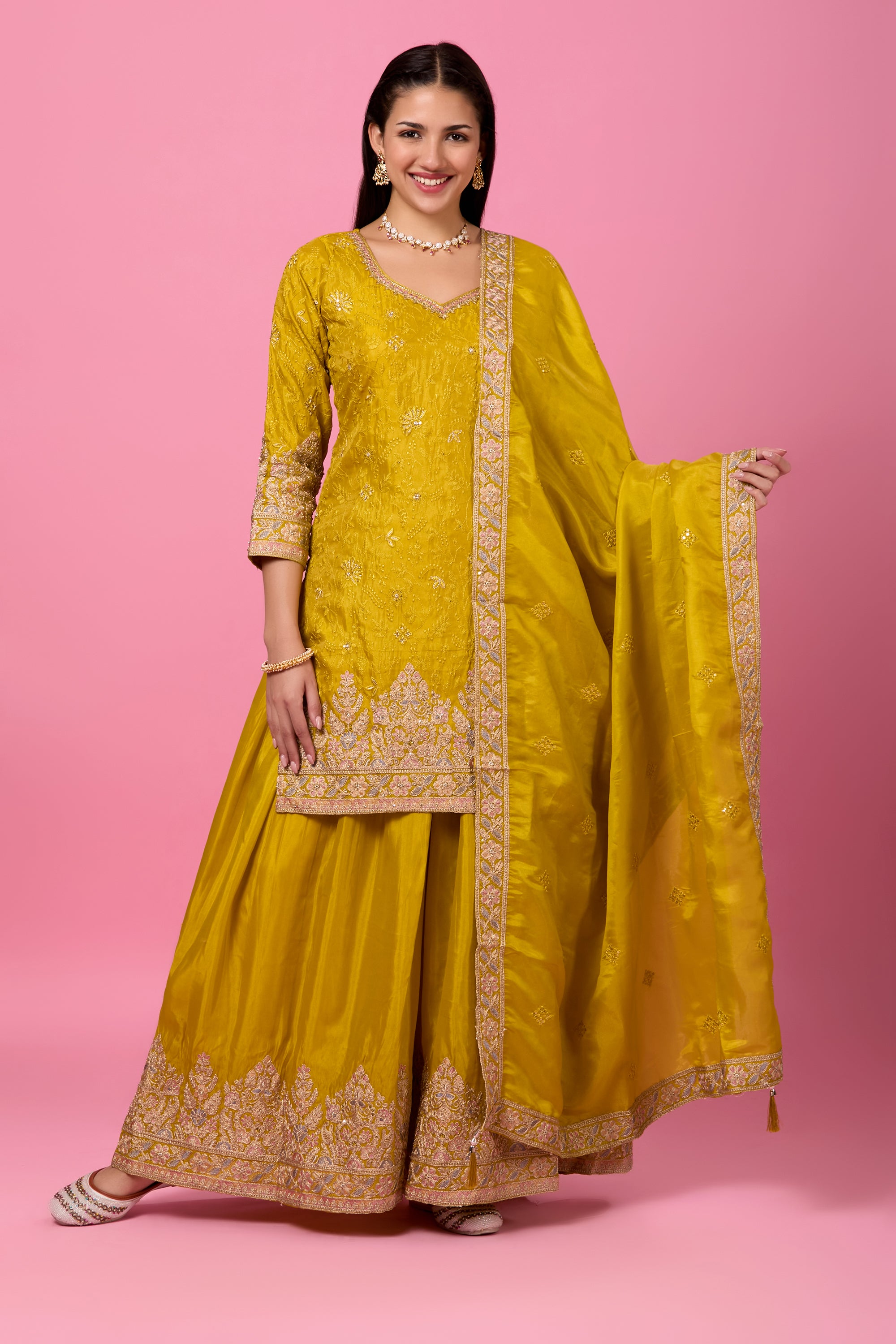 Aarohi Palazzo Suit - Roop Darshan