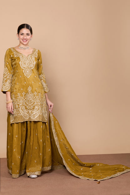 Aditi Palazzo Suit - Roop Darshan