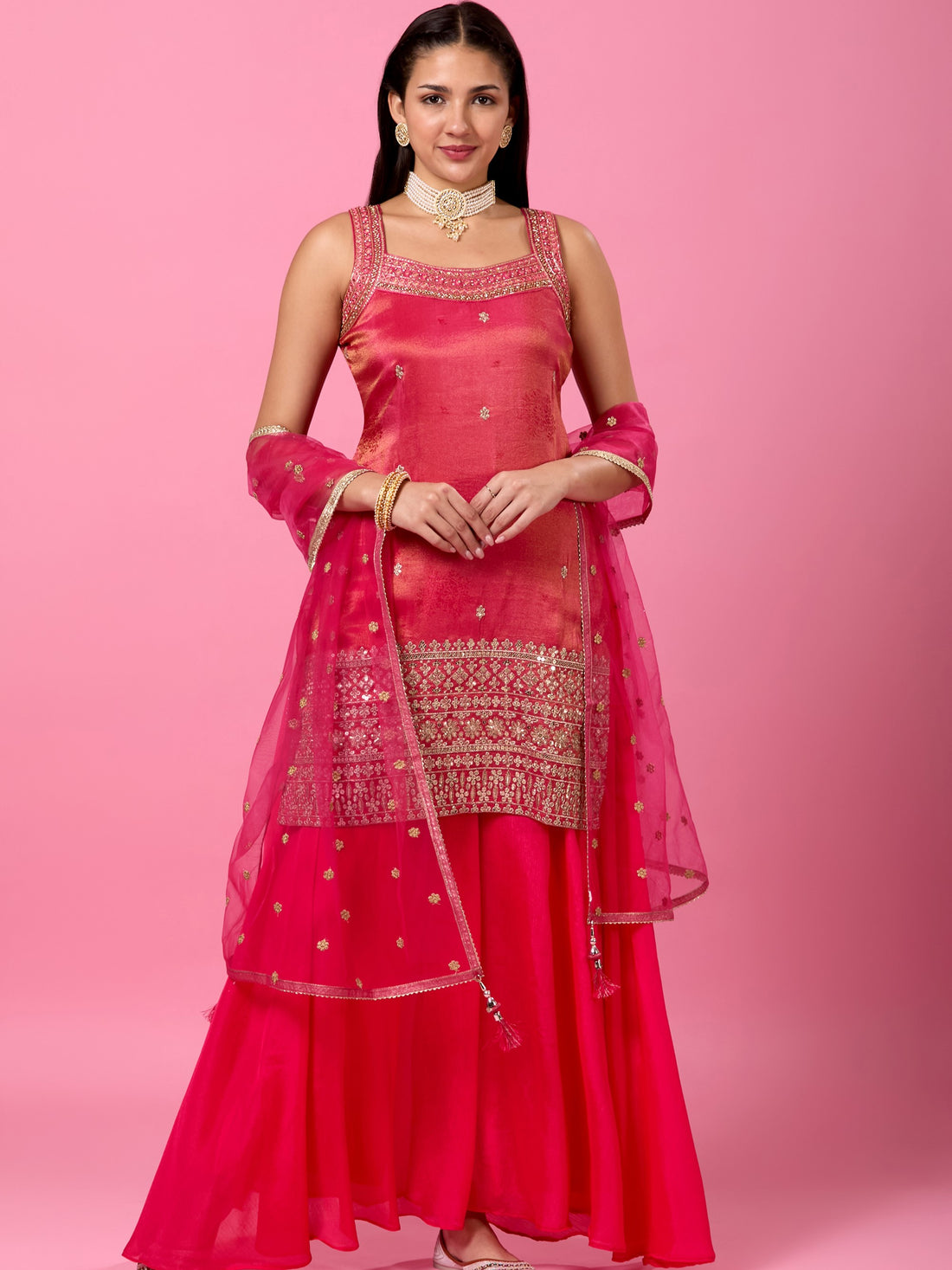 Raah Palazzo Suit - Roop Darshan