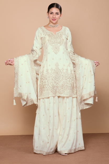 Aditi Palazzo Suit - Roop Darshan