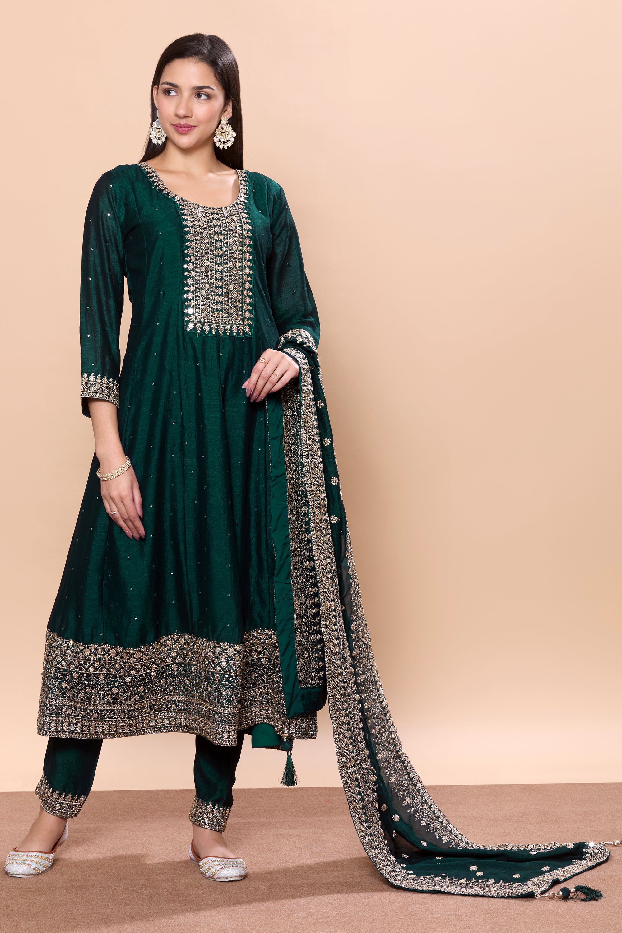 Mahira Flair Kamiz &amp; Pant - Roop Darshan