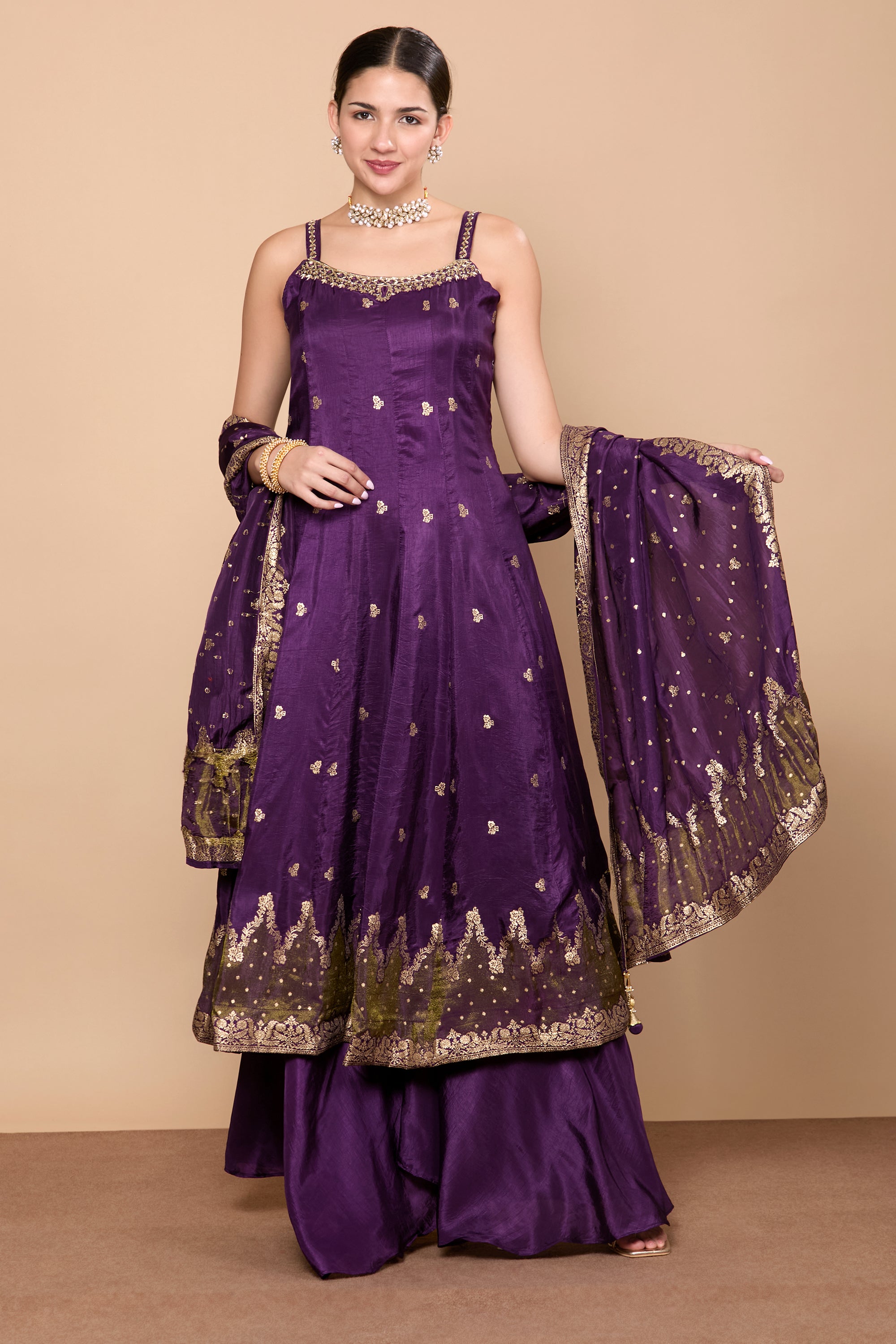 Fara Palazzo Suit - Roop Darshan