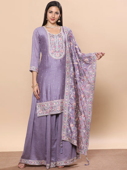 Deepali Palazzo Suit - Roop Darshan