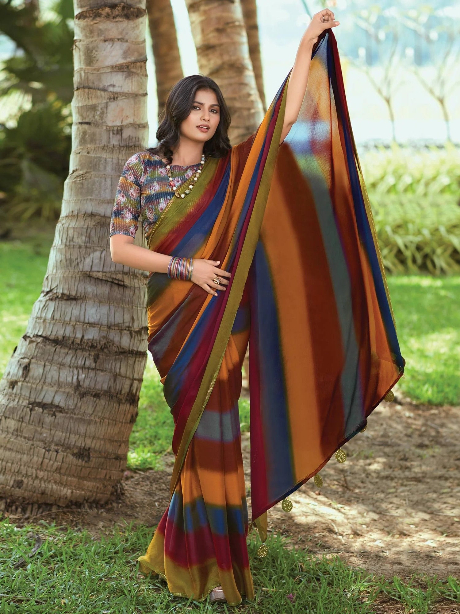 Raina Saree - Roop Darshan