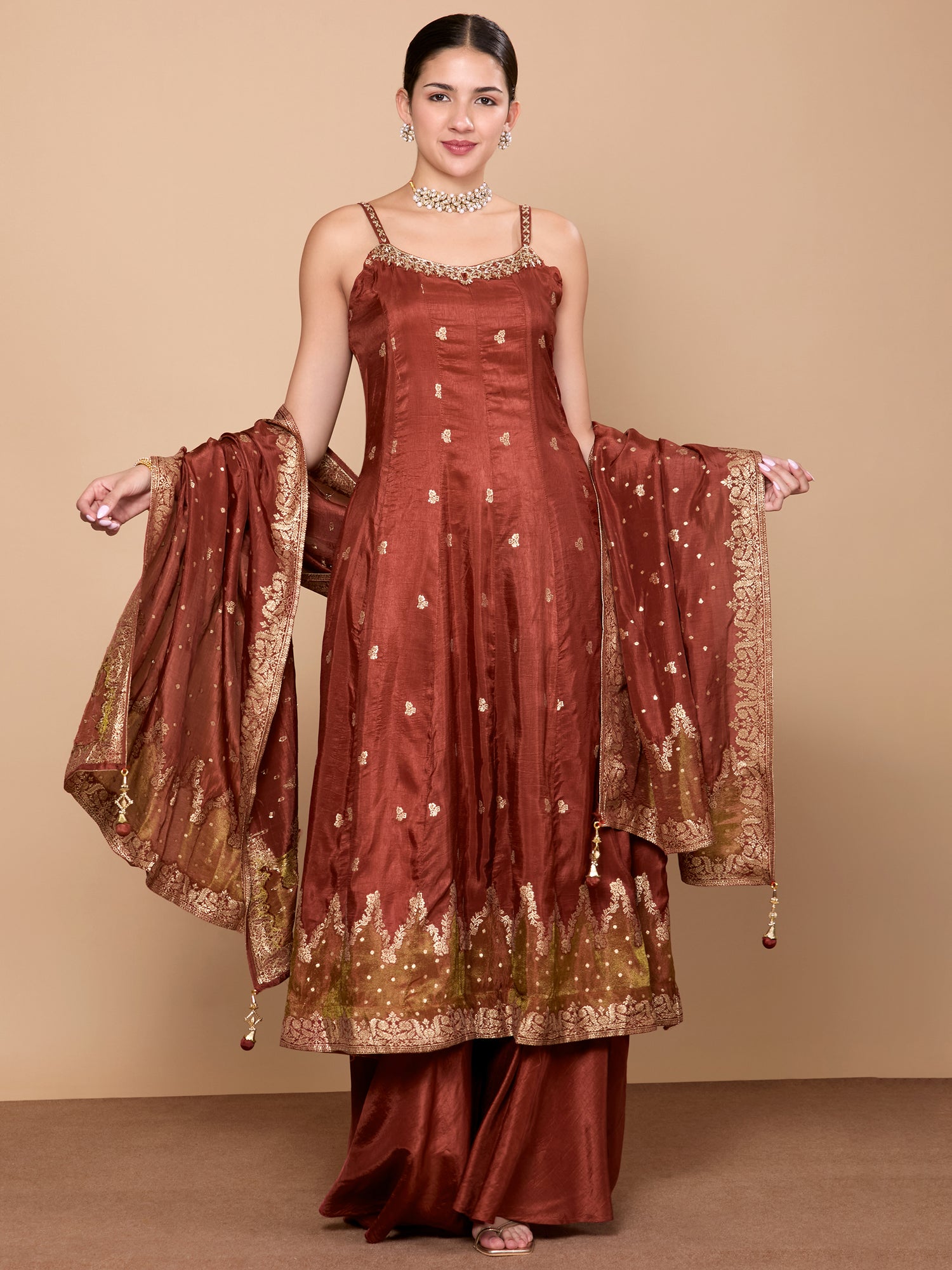 Fara Palazzo Suit - Roop Darshan