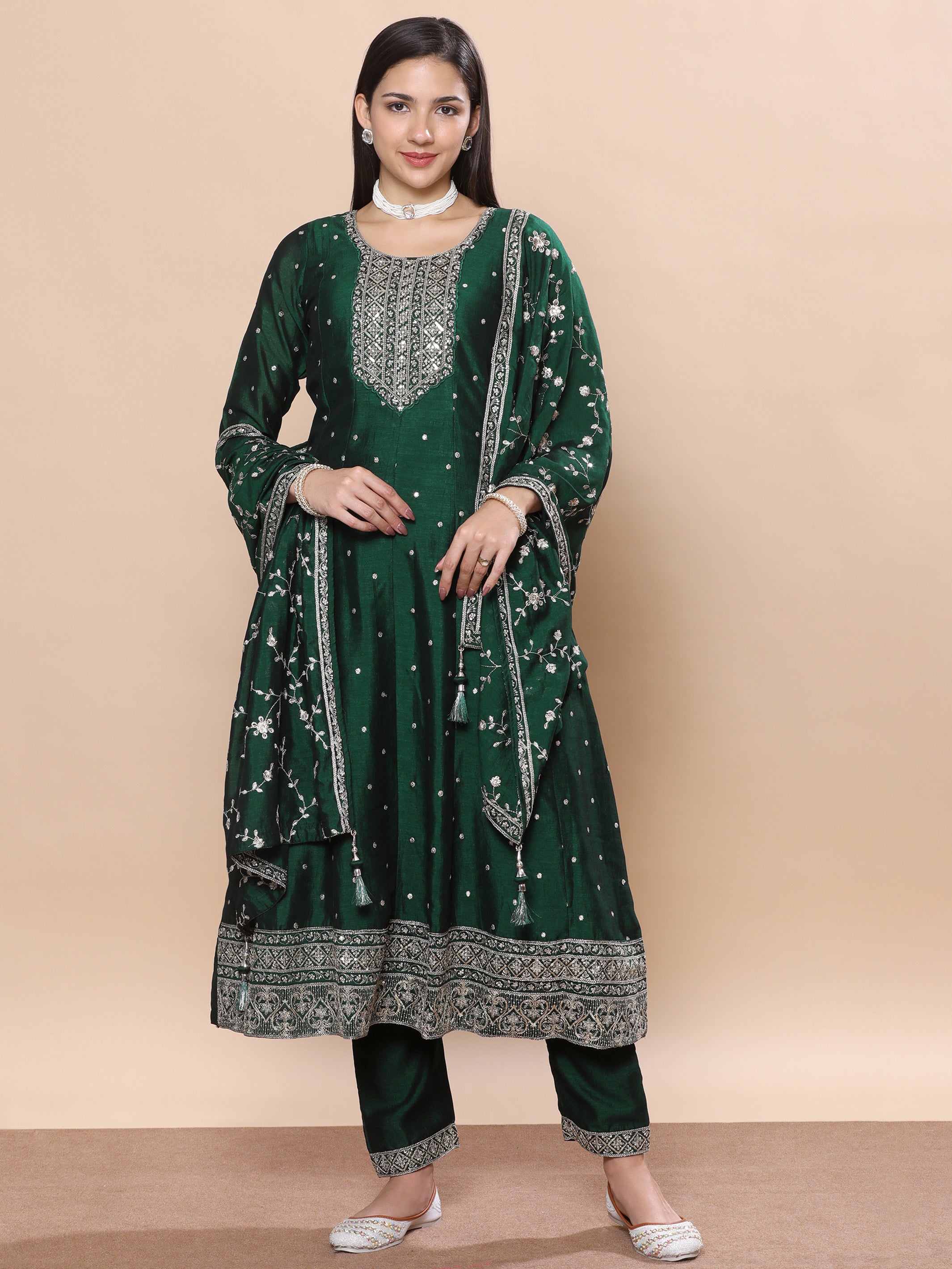 Naima Flair Kamiz &amp; Pant - Roop Darshan