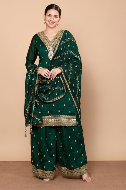 Rajeshri Palazzo Suit - Roop Darshan