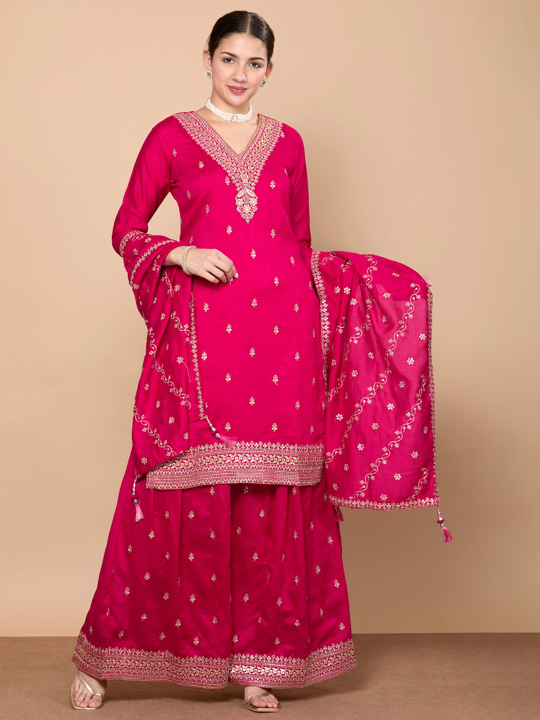 Rajeshri Palazzo Suit - Roop Darshan