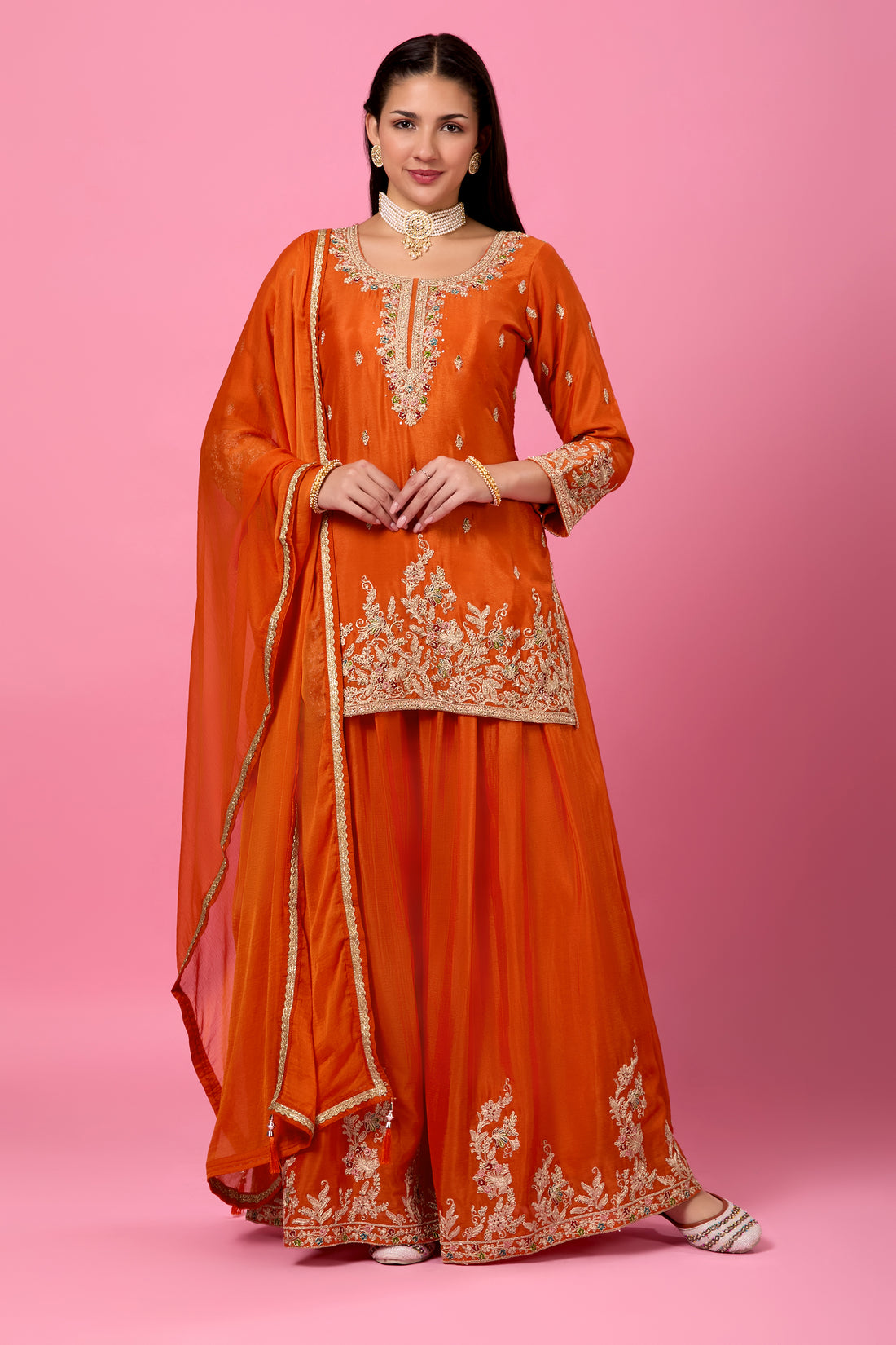 Gauri Palazzo Suit - Roop Darshan