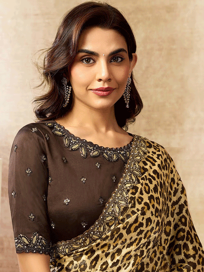 Aadhya Satin Silk Saree