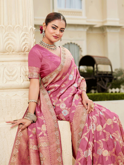 Gyanvi Banarasi Choli Saree