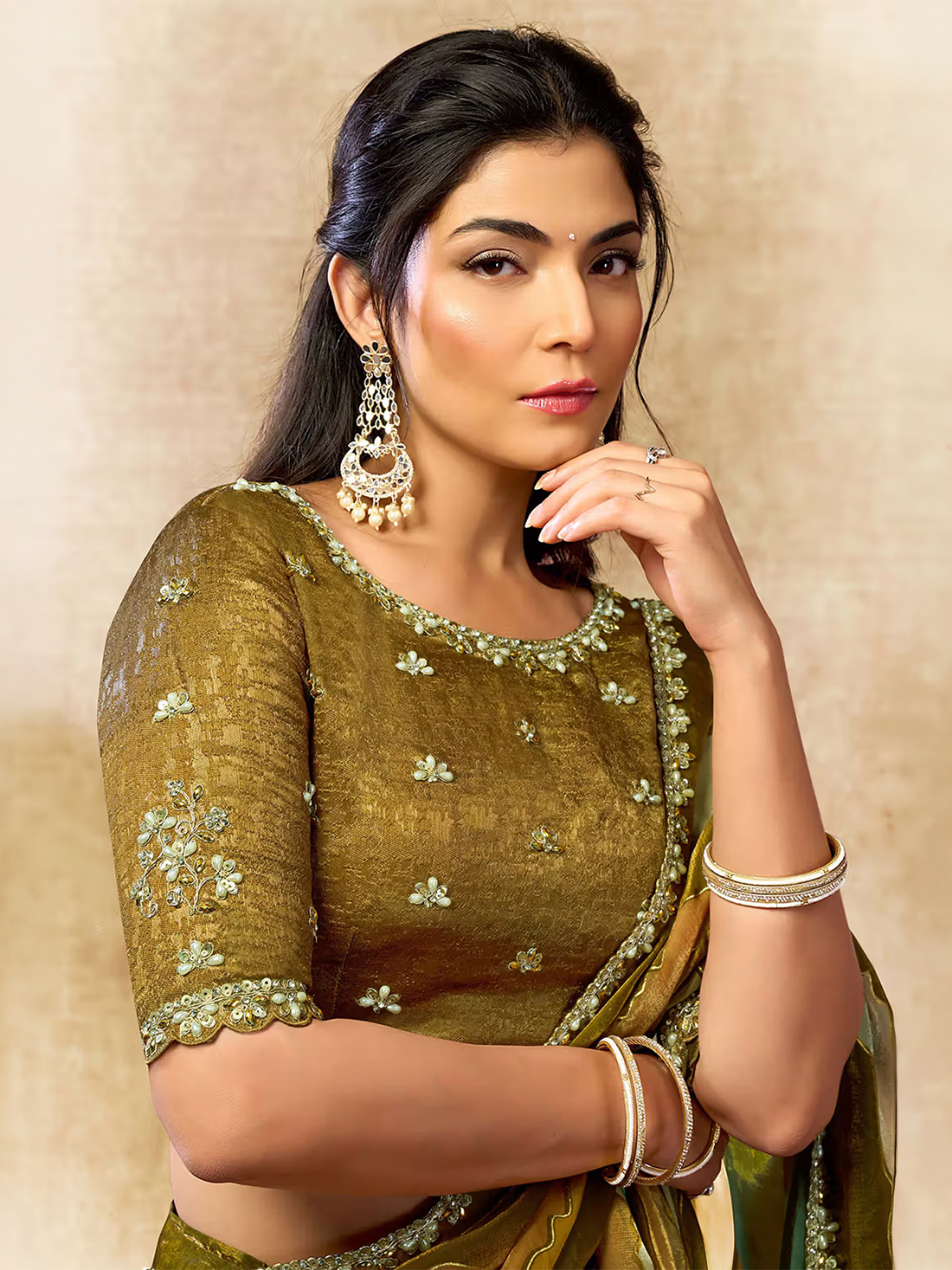 Aadhya Satin Silk Saree