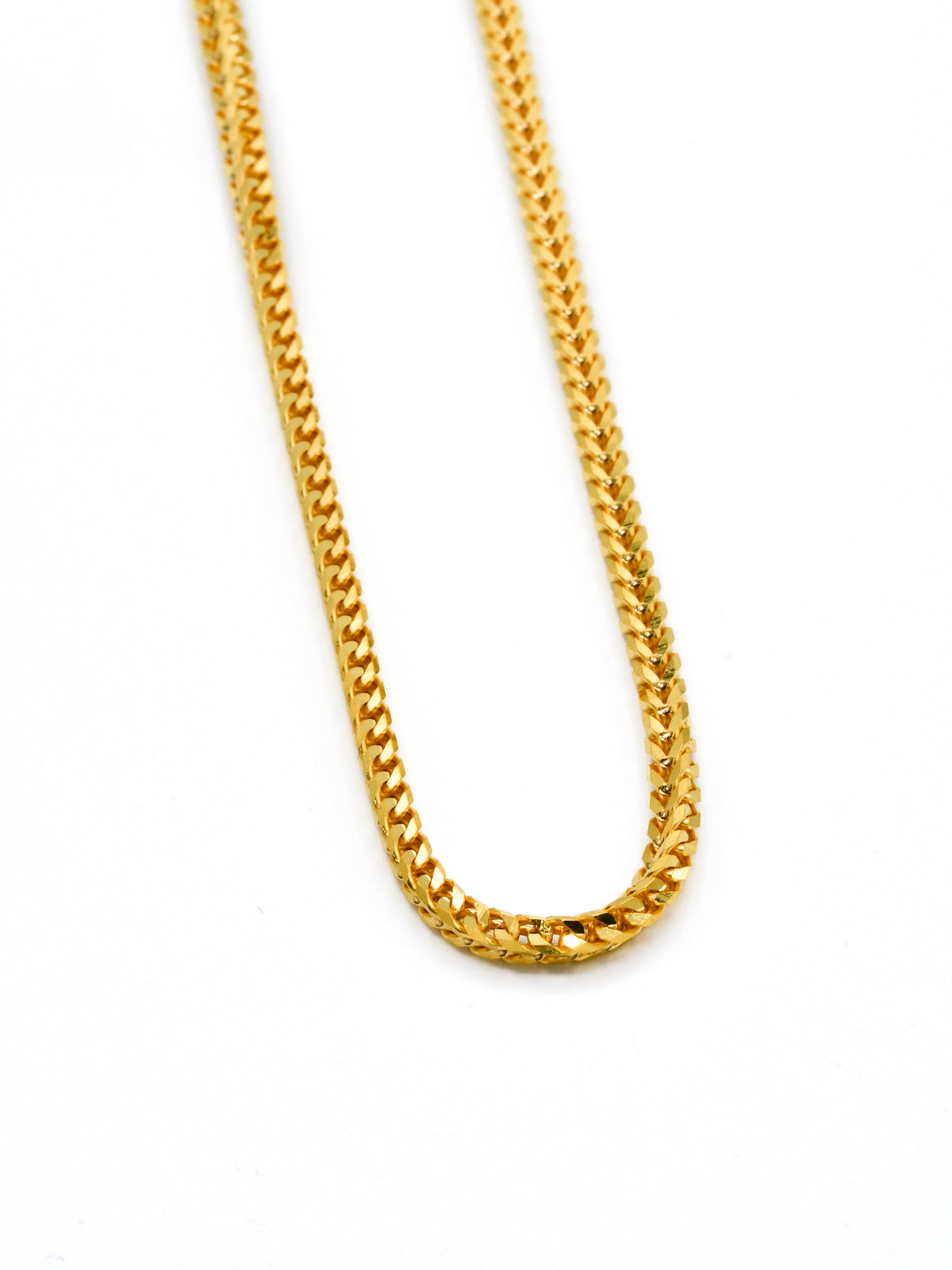 22ct Gold Foxtail Chain 21.15 GMS 60cm - Roop Darshan