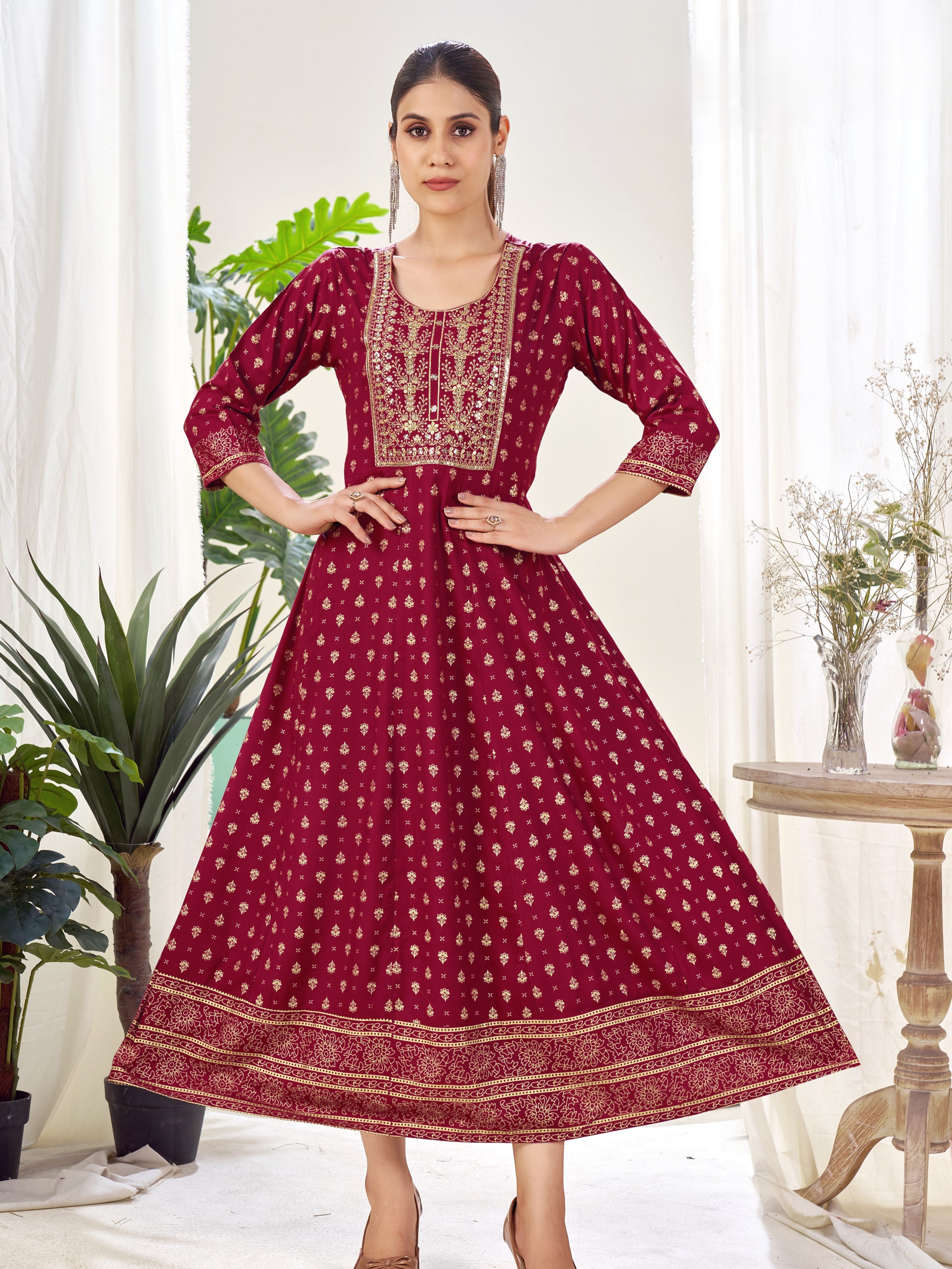 Noor Flair Kurti - Roop Darshan