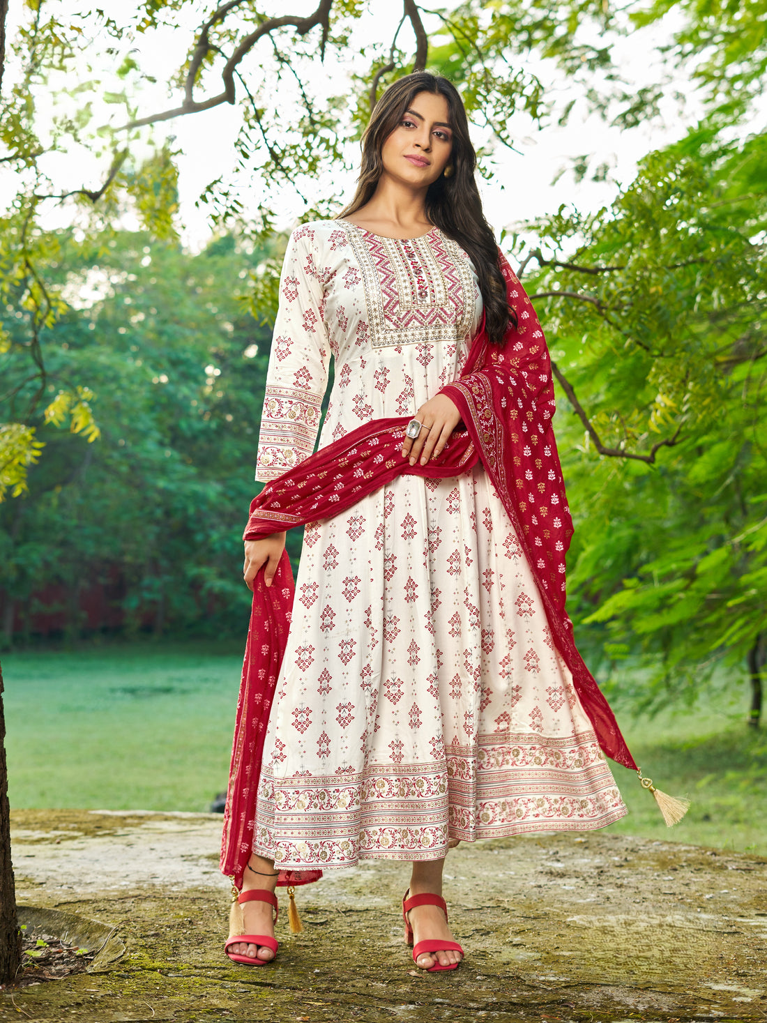 Aayna Kurti With Dupatta