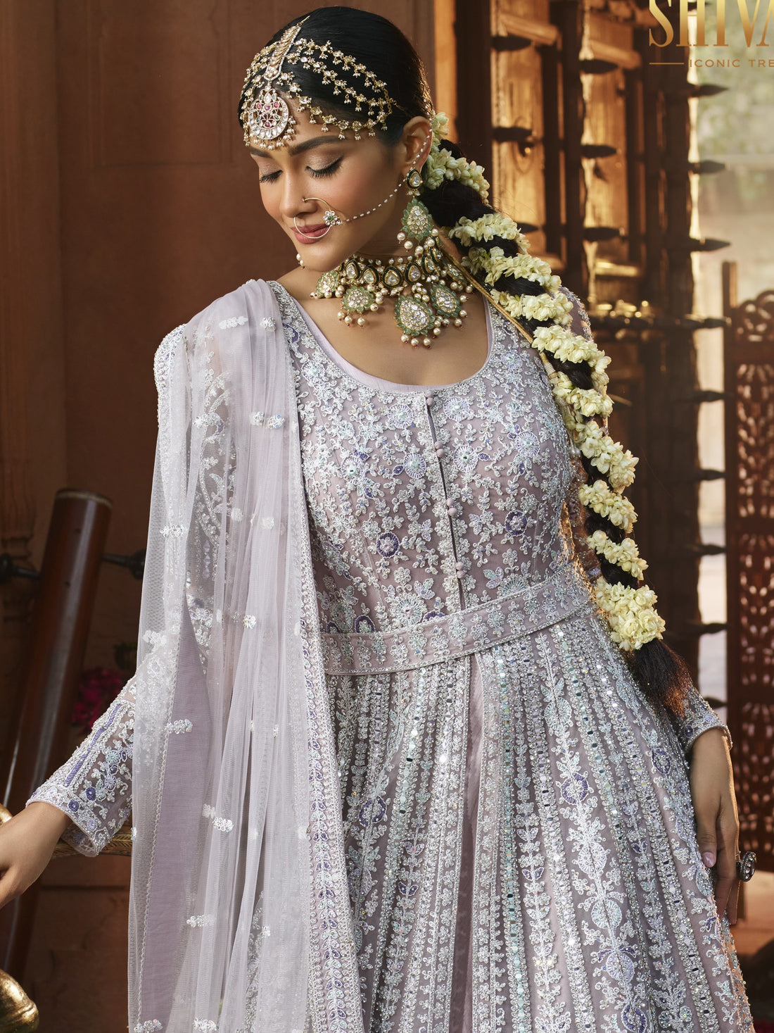 Laila Long Top Lehenga - Roop Darshan