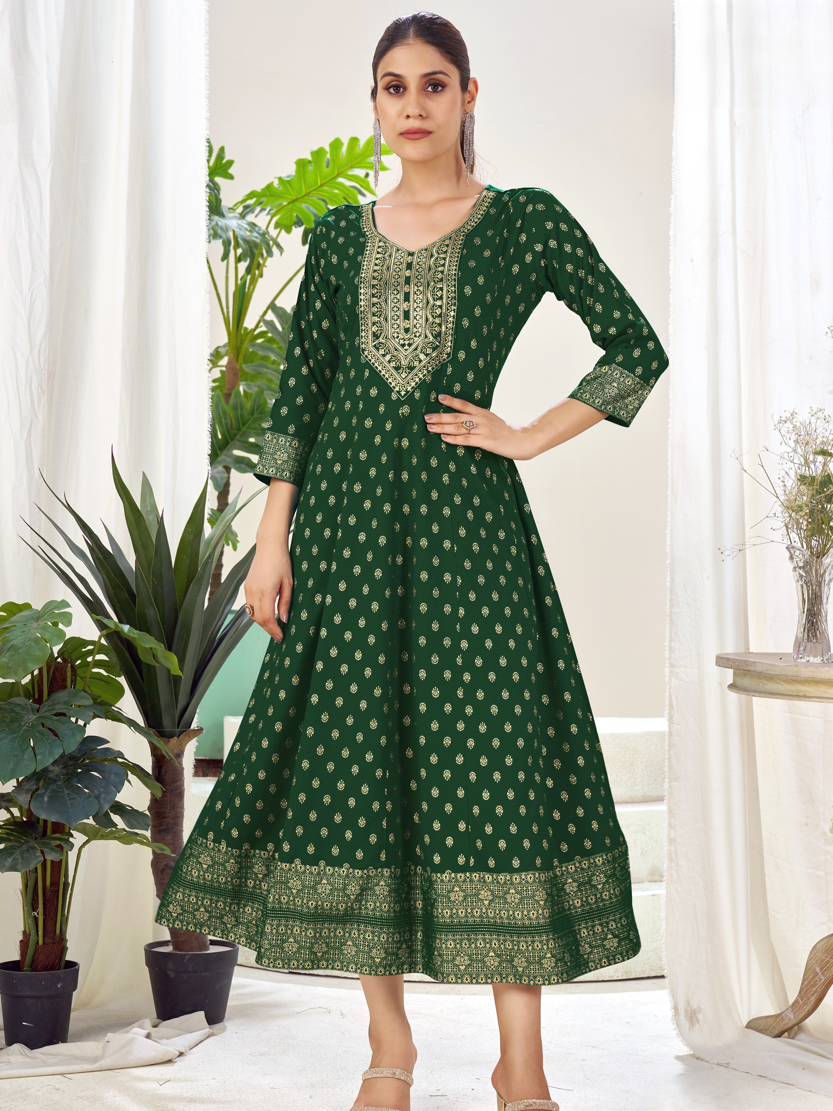 Heer Flair Kurti - Roop Darshan