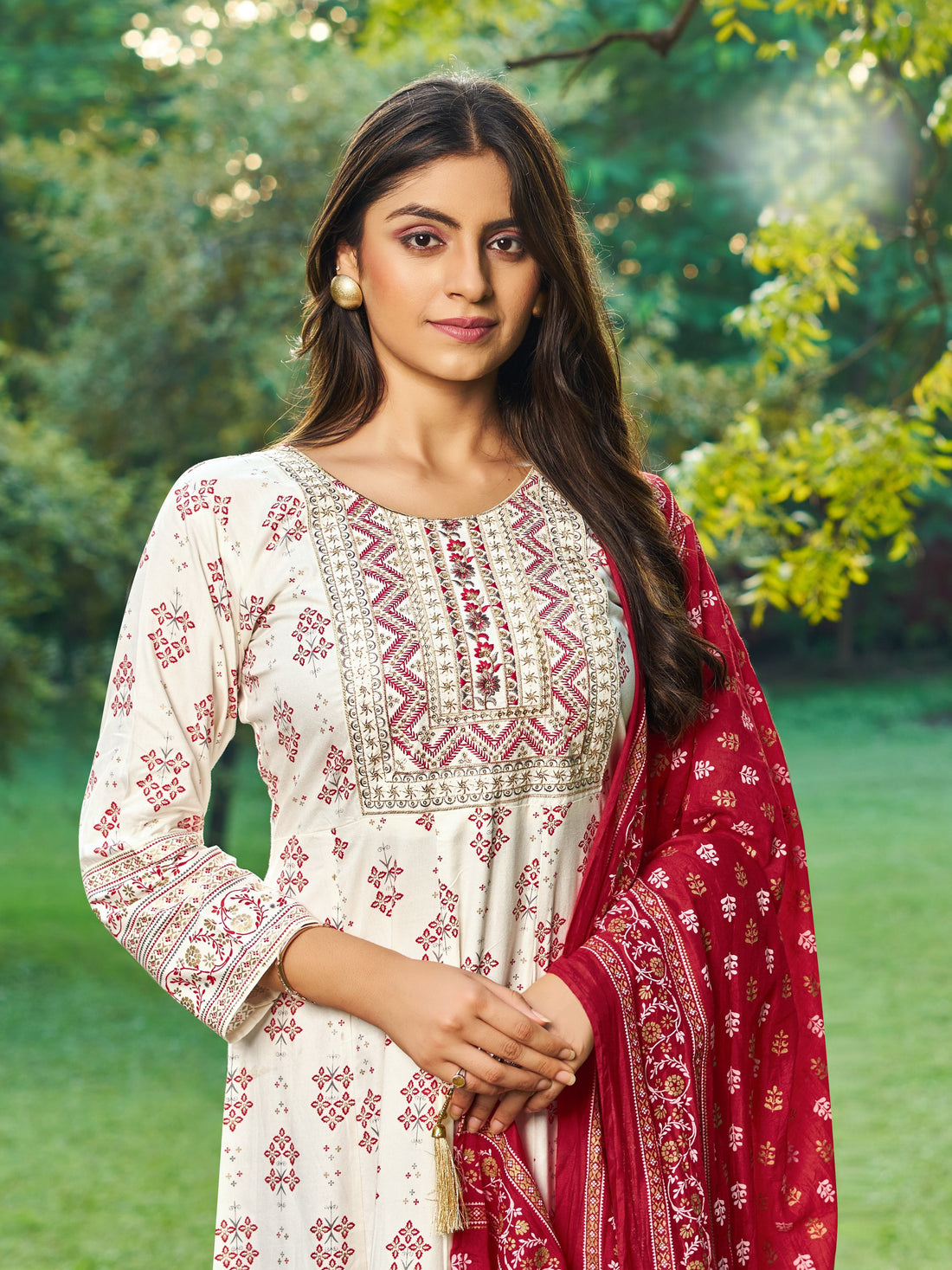 Aayna Kurti With Dupatta