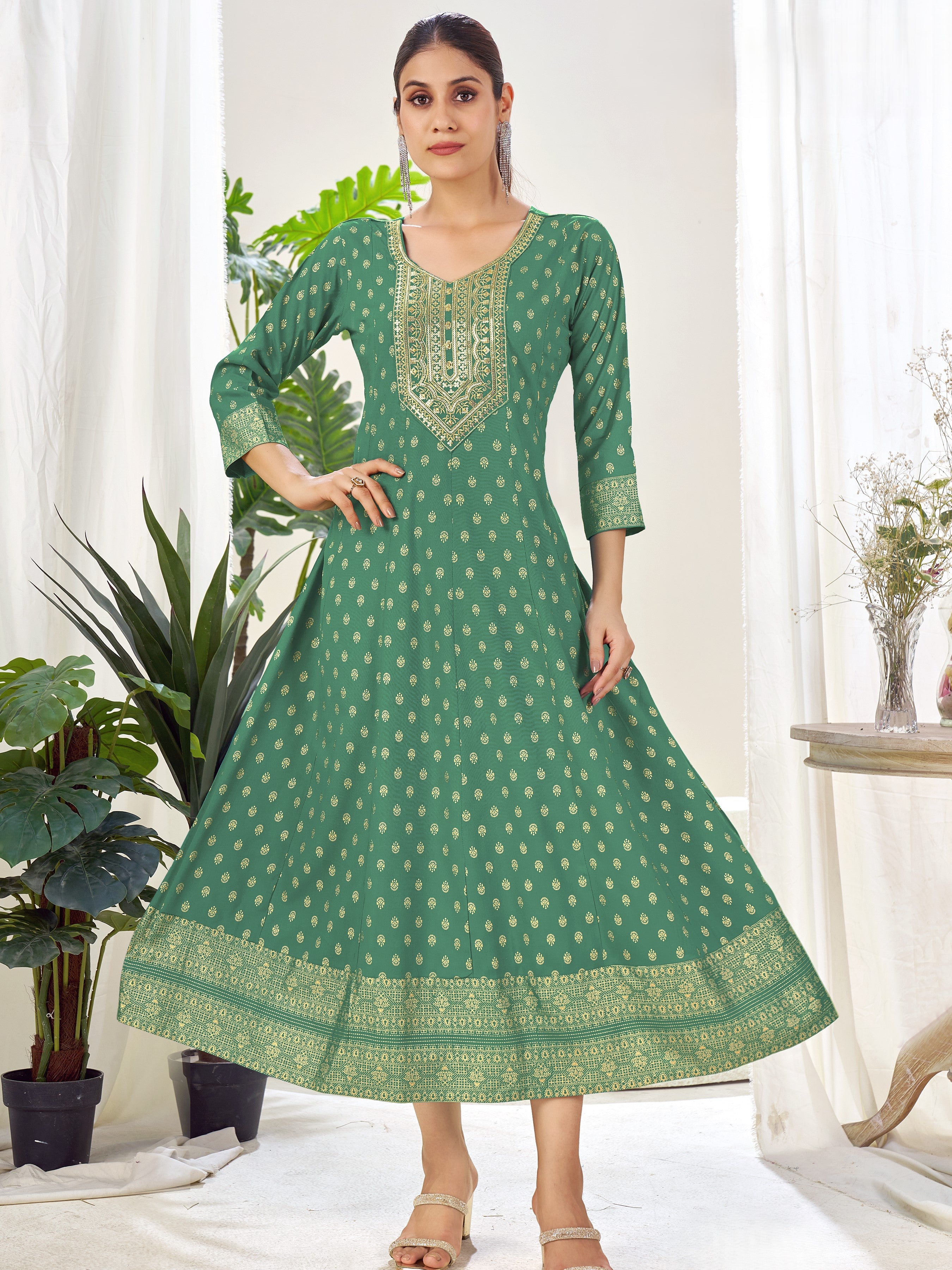 Heer Flair Kurti - Roop Darshan