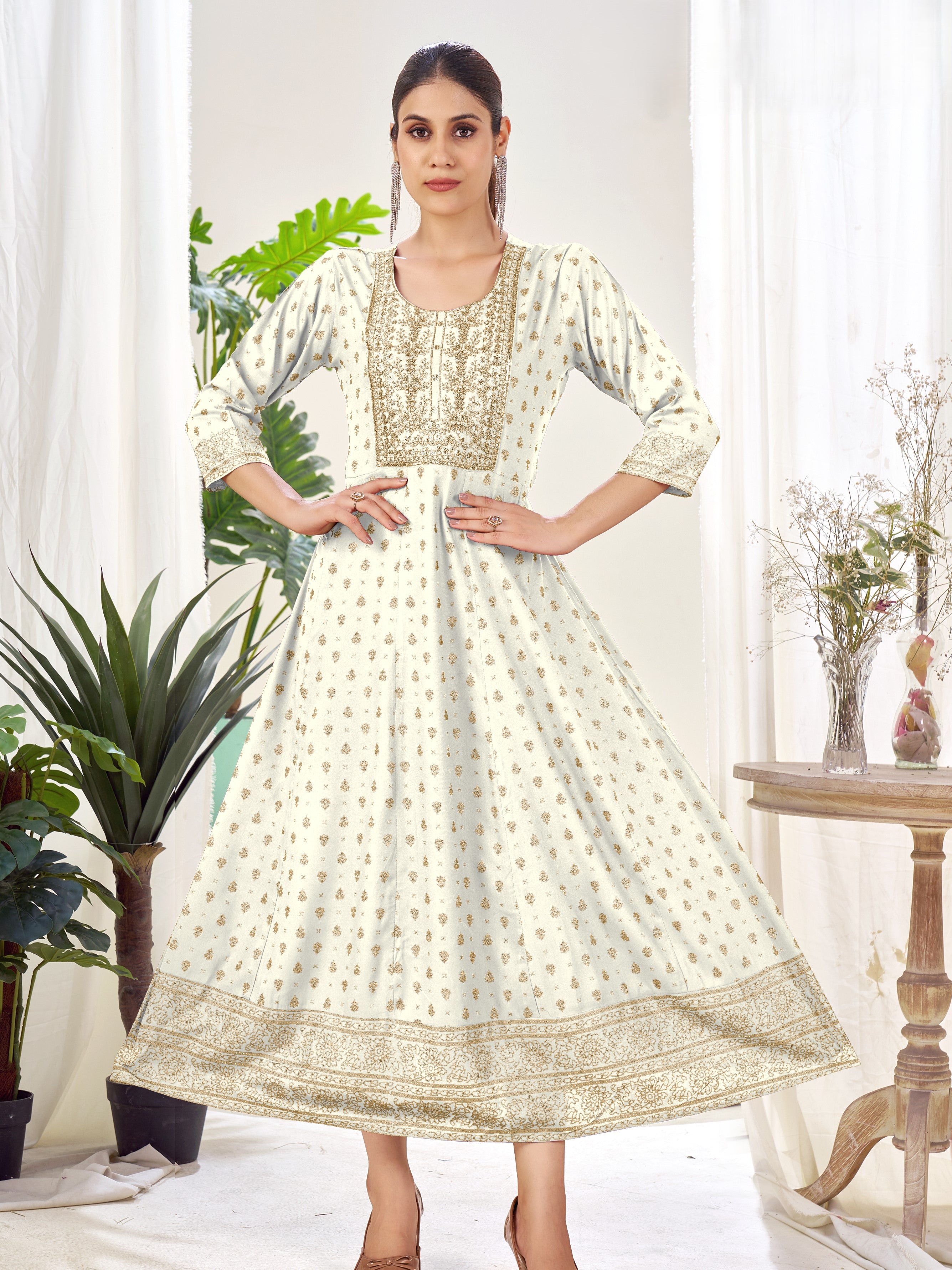 Noor Flair Kurti - Roop Darshan