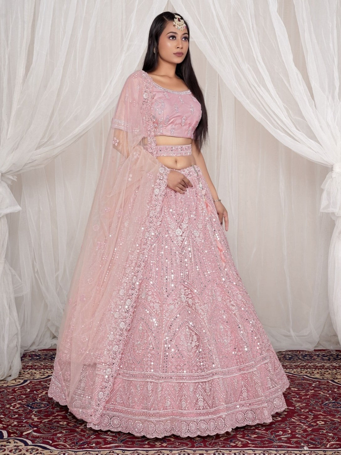 Mihira Unstitched Lehenga Choli - Roop Darshan