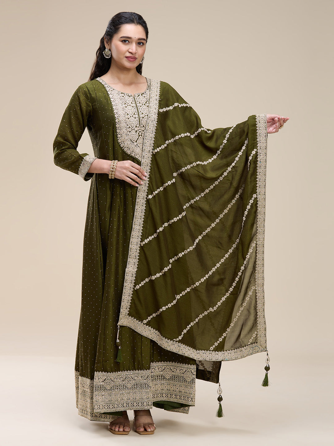 Abhira Flair Suit - Roop Darshan