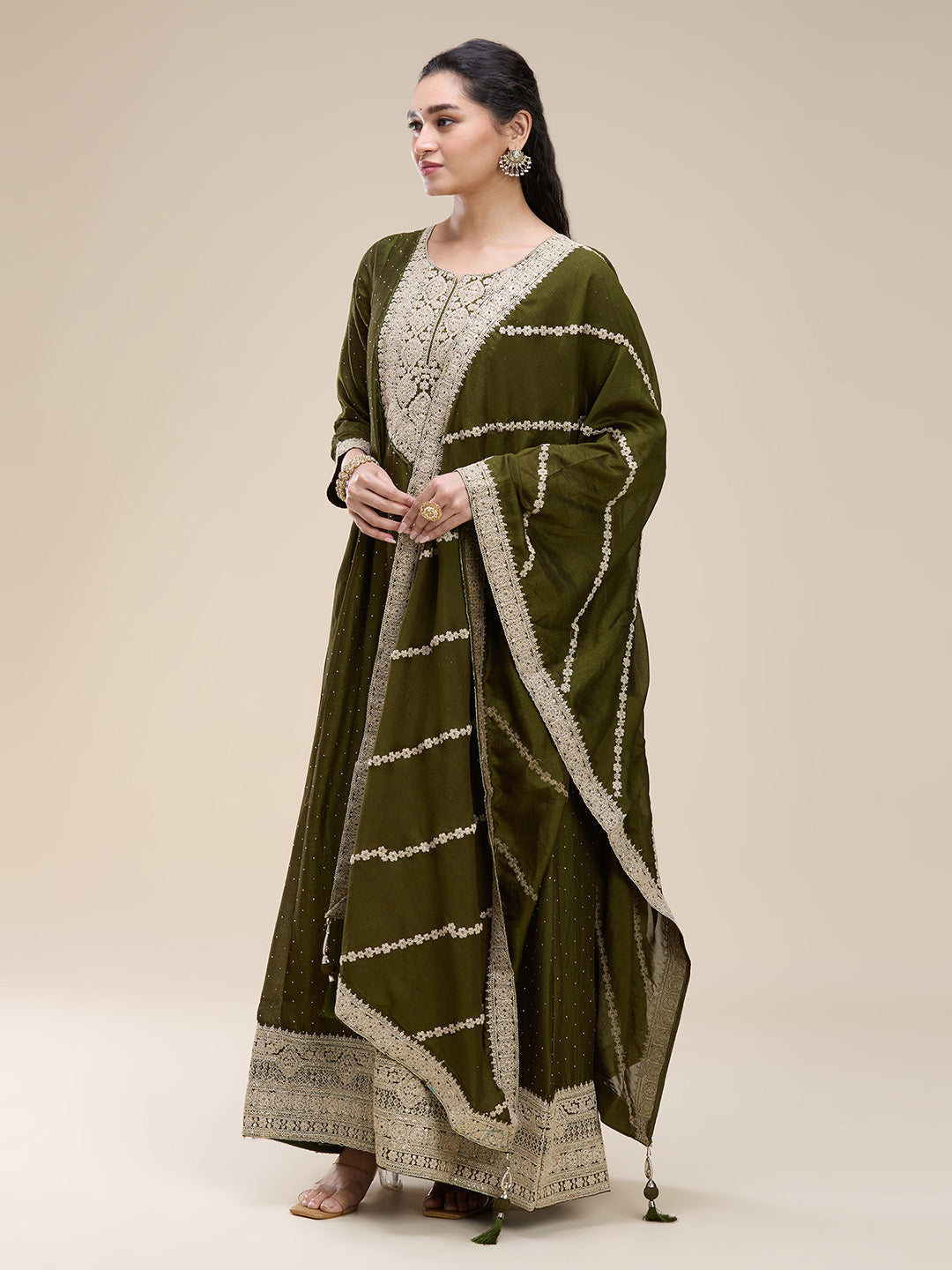 Abhira Flair Suit - Roop Darshan