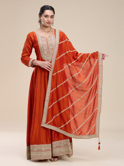 Abhira Flair Suit - Roop Darshan